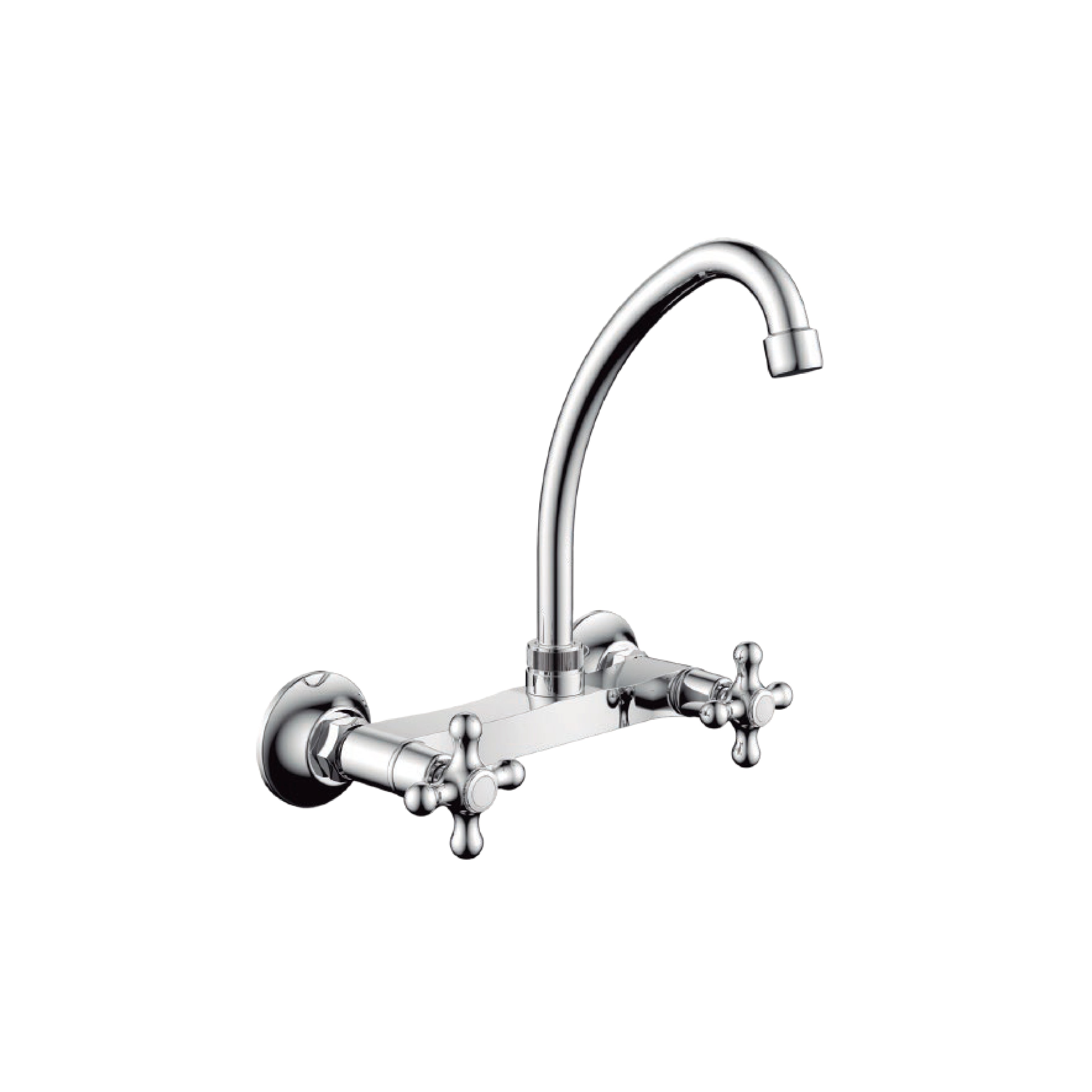 Mezcladora P/Cocina 8" Pared Tip. Ganzo -3010- New Style - Cruz Fratelli